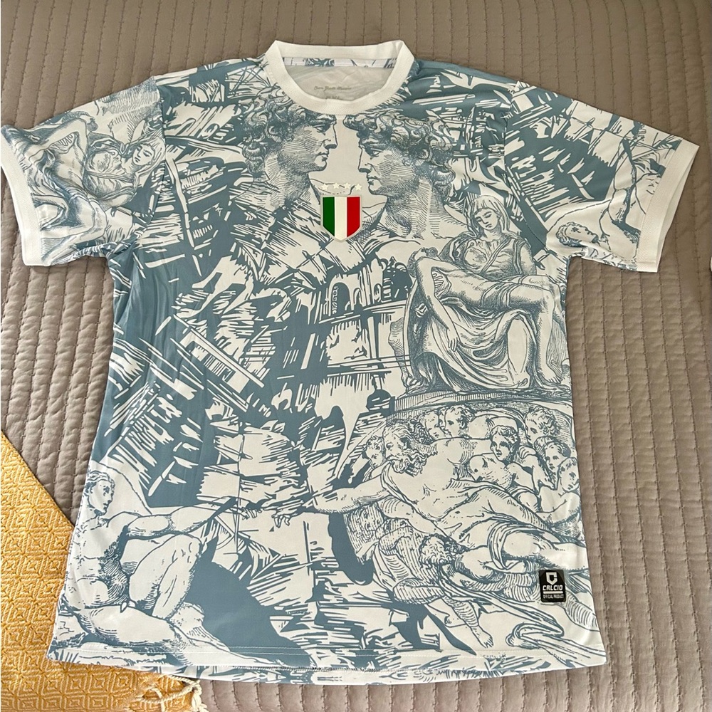Fashion Sport Italian Soccer Graphic Men's Shirt